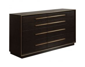 Durango 8 Drawer Dresser in Smoked Peppercorn