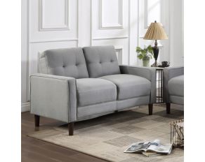 G506781 Loveseat in Grey and Black