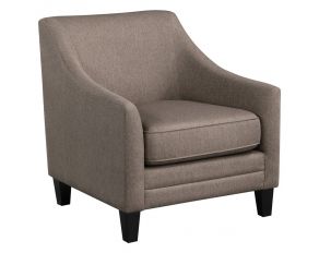 Liam Upholstered Accent Club Chair in Camel