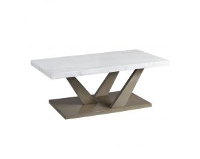 Greta Rectangular Coffee Table in Grey