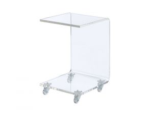 Iris Snack Table in Clear