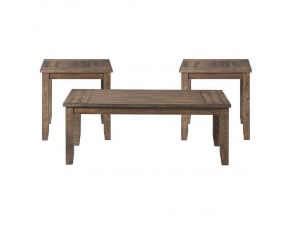 Finn Occasional Three Table Set in Dark Walnut