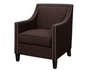 Erica 497 Chair with Chrome Nails in Heirloom Chocolate