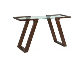 Kieran Rectangular Sofa Table in Dark Espresso