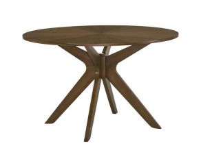 Weston Round Dining Table in Walnut