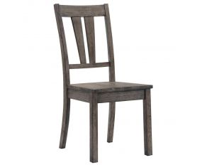 Nathan Fan Back Chair with Wooden Seat in Grey Oak