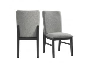 Portland Side Chair in Grey and Black