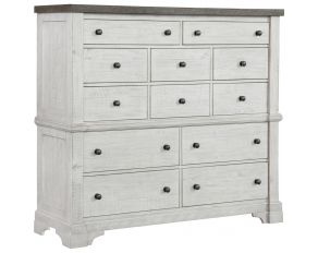 Valley Ridge Gentlemen Chest in White