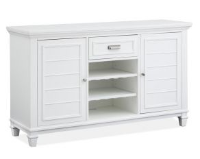 Charleston Server in White Dove