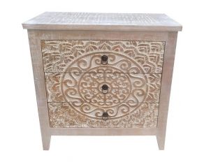 G950390 Accent Cabinet in White Distressed