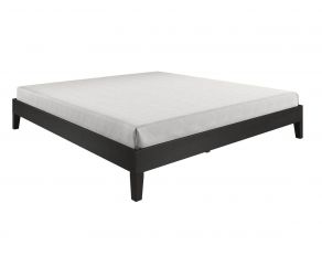 Nix King Platform Bed in Black