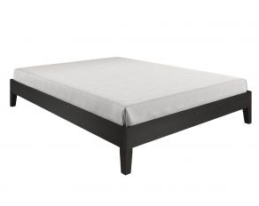 Nix Queen Platform Bed in Black