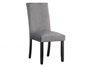 Napoli Side Chair in Gray and Black