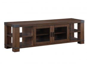 Arusha TV Stand in Medium Cherry