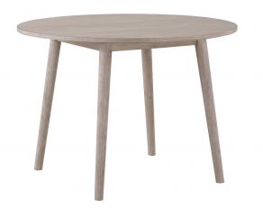 Willow 42 Inch Round Dining Table in Tan