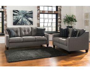 Ashley Furniture Brindon Livingroom Set in Charcoal