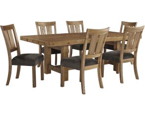 Ashley Furniture Tamilo Rectangular Dining Set in Brown