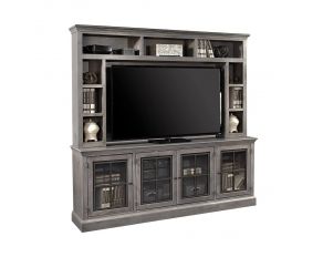 Aspen Home Churchill 84" Console and Hutch in Smokey Grey