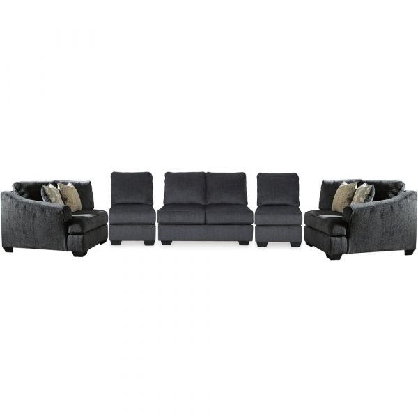 Ashley eltmann online sectional with cuddler