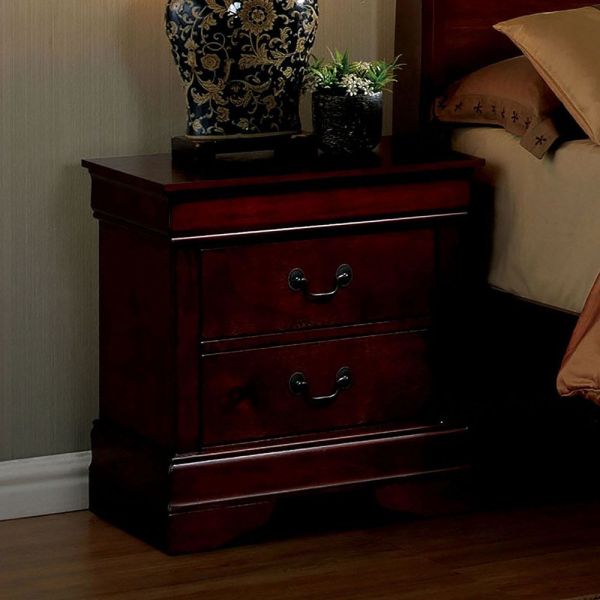 LOUIS PHILIPPE NIGHTSTAND CM7966CH-N By Furniture of America.