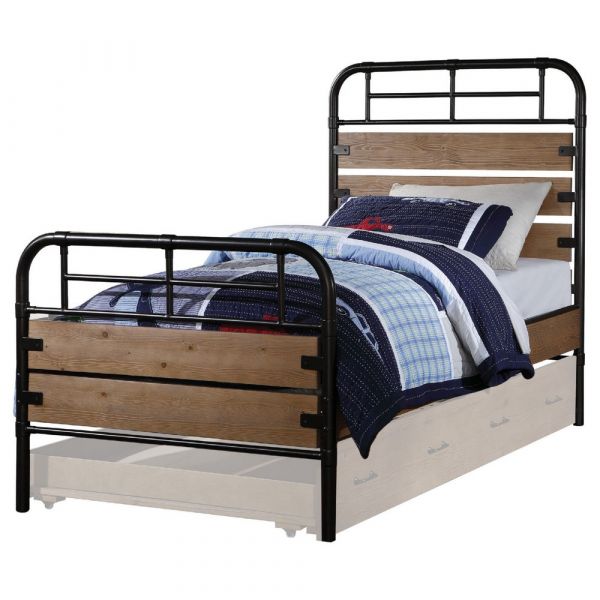 Wooden Side Rail Bed Replacement Set-Up with Acme Metal Products
