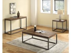 Lorenza Occasional Table Set in Honey