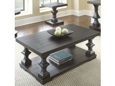 Dory Occasional Table Set in Ebony