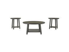 Caitbrook Occasional Table Set in Gray