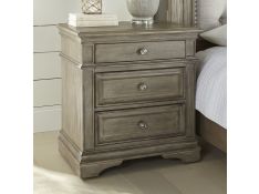 Highland Park Nightstand in Waxed Driftwood