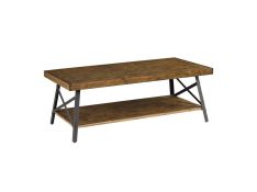 Emerald Home Furnishings Chandler Cocktail Table in Rustic Brown