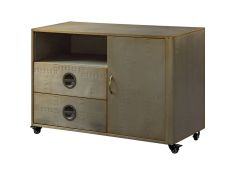 Jennavieve Cabinet in Gold