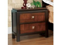 Patra Nightstand in Acacia Walnut