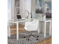 Baraga Home Office Set in White