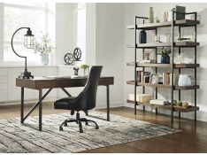 Starmore Home Office Set in Brown