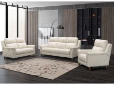 Kester Power Reclining Living Room Set in Laurel Cream