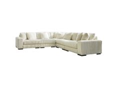 Lindyn 5-Piece Sectional in Ivory