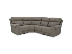 Starbot 4-Piece Power Reclining Sectional in Fossil