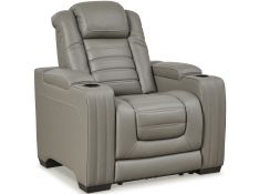 Backtrack Power Recliner in Gray