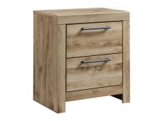 Hyanna Nightstand in Tan