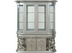 Sandoval Curio in Antique Silver Finish