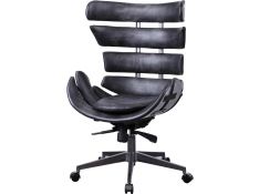 Megan Office Chair in Vintage Black