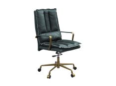 Tinzud Office Chair in Dark Green