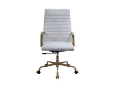 Duralo Office Chair in Vintage White