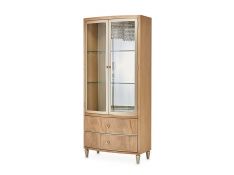 Villa Cherie Display Cabinet in Caramel