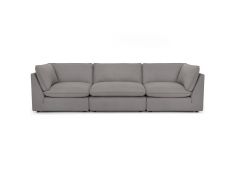 Fusion Furniture 28 WENDY LINEN 1x28-29 WENDY LINEN+1x28-26R WENDY LINEN+1x28-33L  WENDY LINEN Sectional with Chaise, Z & R Furniture