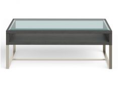 Langston Rectangular Cocktail Table in Gray