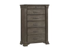 Kings Court 6 Drawer Chest in Grey