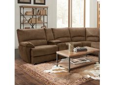 Cerelia Power Sectional in Brown