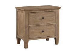 Riverdale 2-Drawer Nightstand in Driftwood