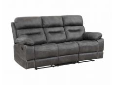 Rudger Manual Reclining Sofa in Gray